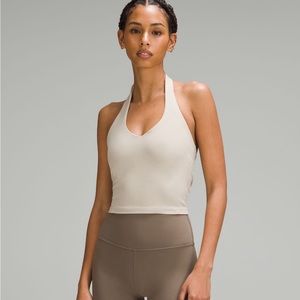 Lululemon align halter tank top - Mojave tan